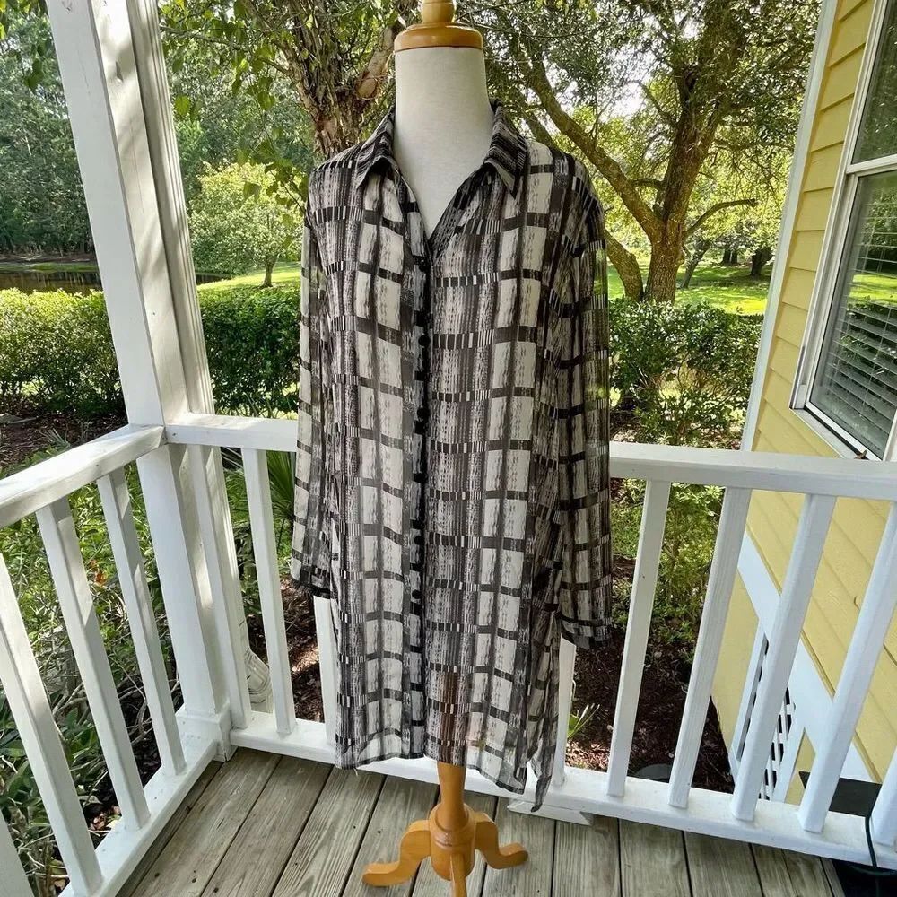 Stella Carakasi Silk Sheer Tunic